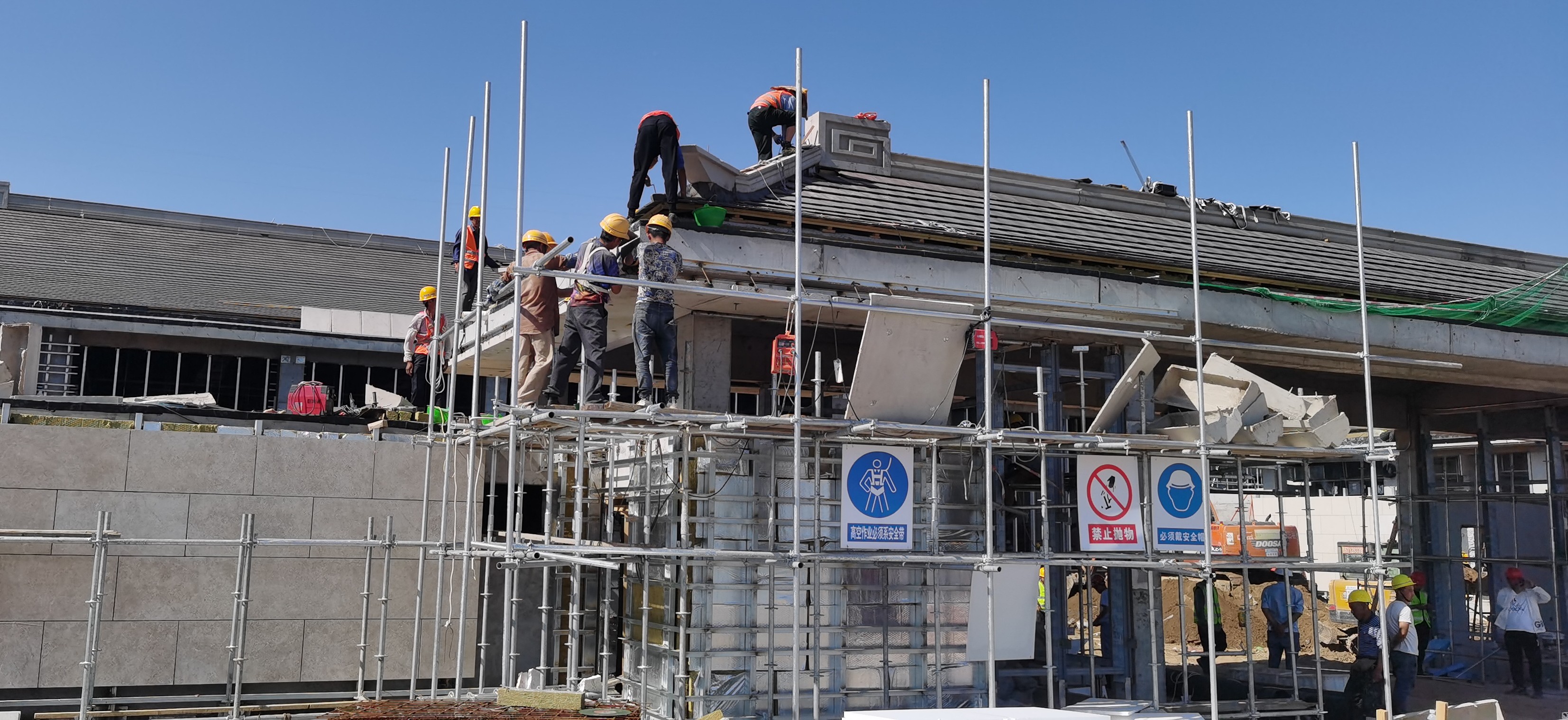 两江高速公路构件施工