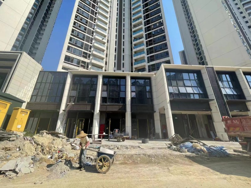 绿地·香港湾区公司广州杉禾田晶舍幕墙工程